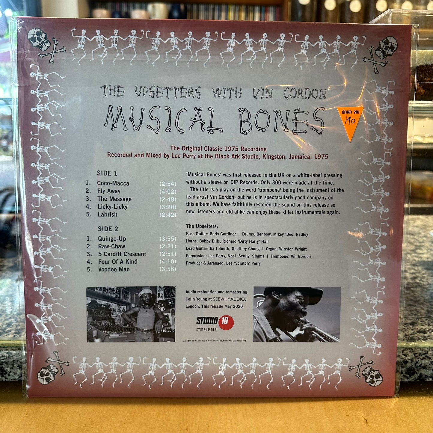 Lee Perry - Musical Bones - Vincent 'Don D Junior' Gordon