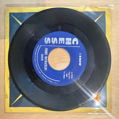 Jimmy McCracklin — I Know / Later On 7"