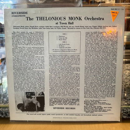 Thelonious Monk Orchestra – At Town Hall