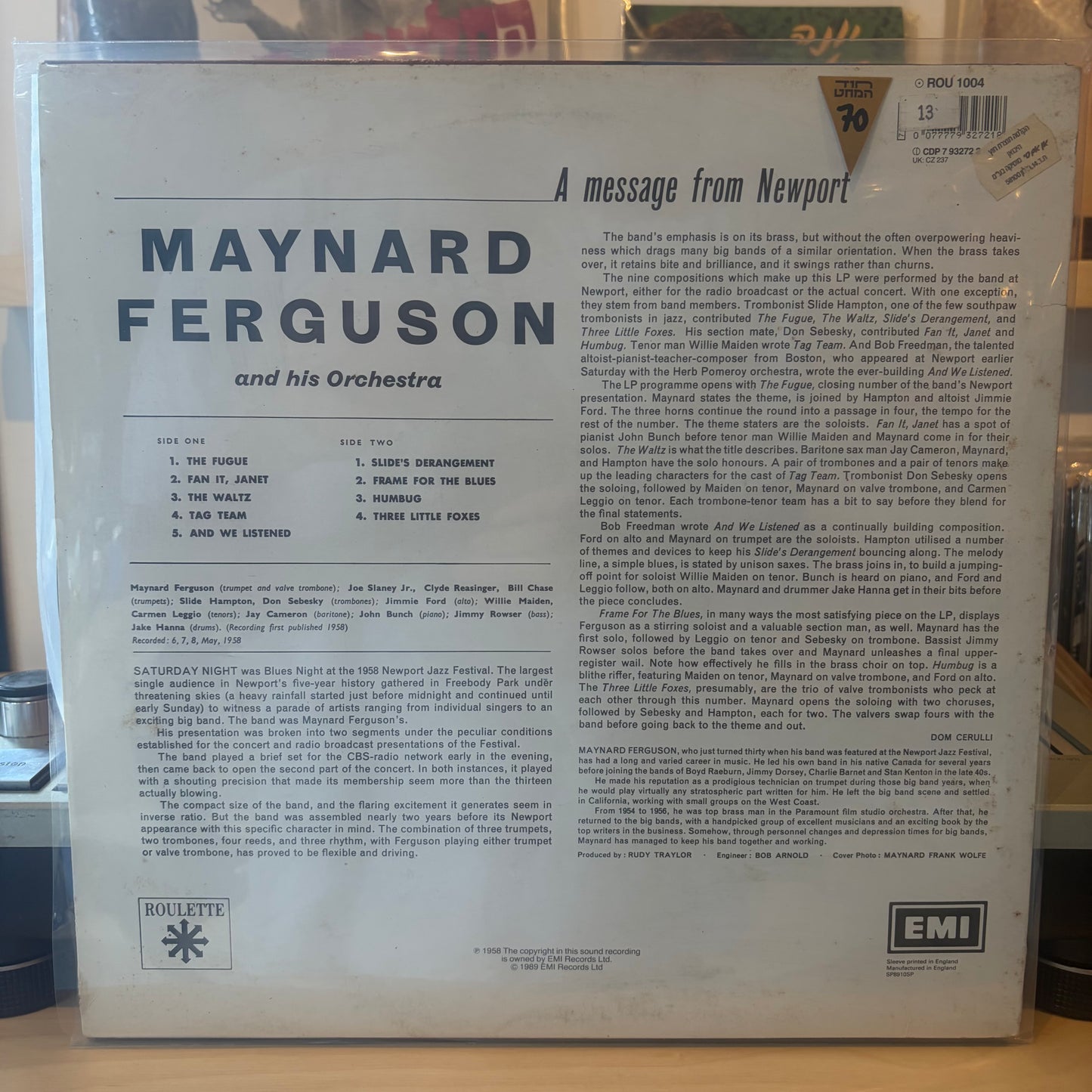 Maynard Ferguson - A Message From Newport