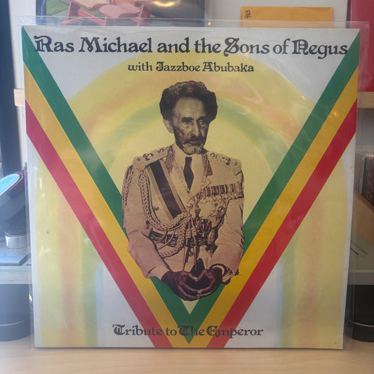 Ras Michael & The Sons Of Negus, Jazzboe Abubaka - Tribute To The Emperor Rastafori