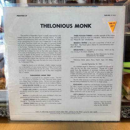 Thelonious Monk Trio - Thelonious Monk Trio