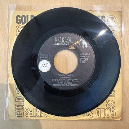 Sam Cooke — Frankie And Johnny / Good Times 7"