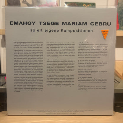 Emahoy Tsege Mariam Gebru - Spielt Eigene Kompositionen