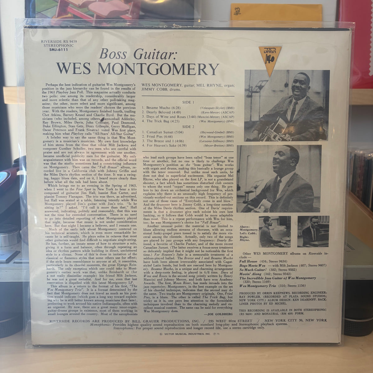 Wes Montgomery - Boss Guitar