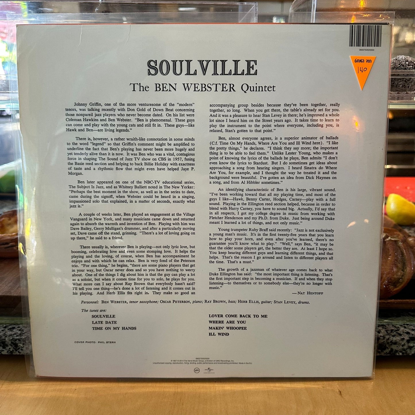 The Ben Webster Quintet - Soulville