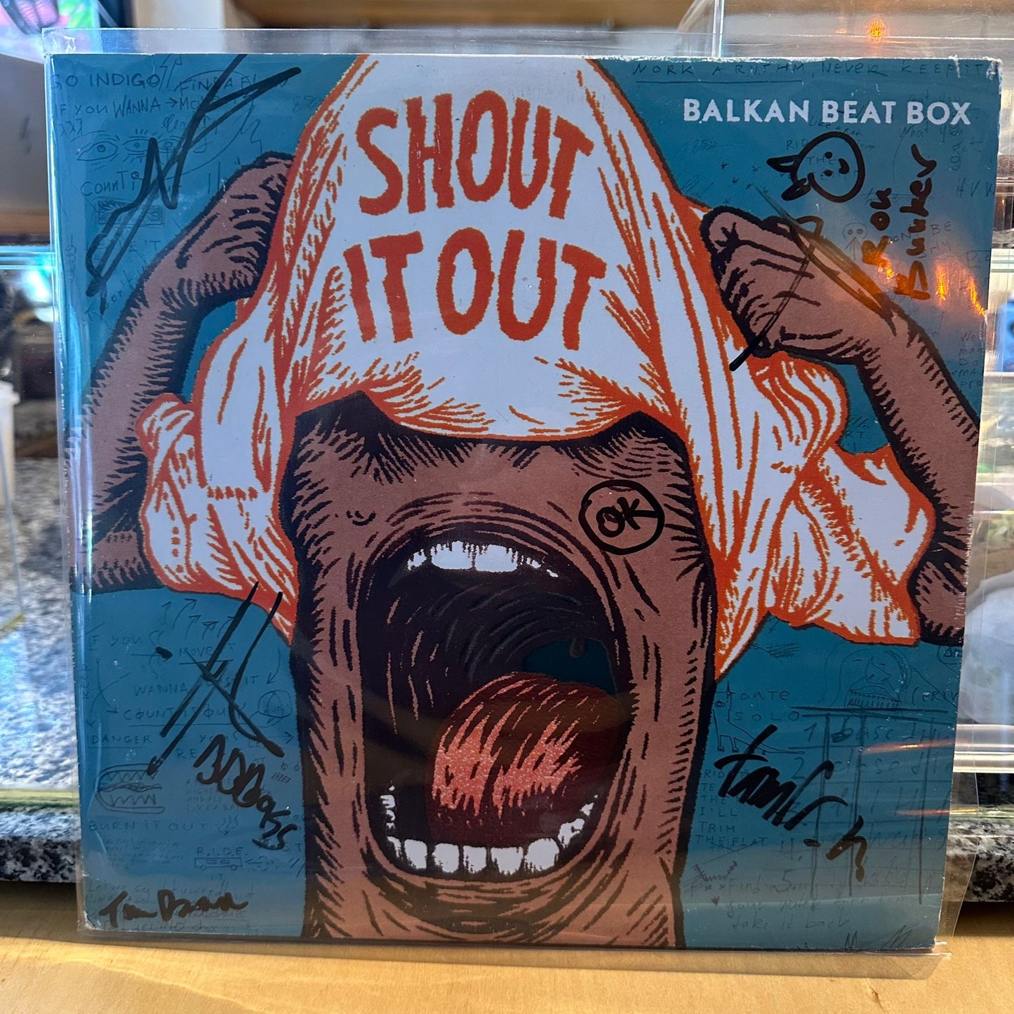 Balkan Beat Box – Shout It Out (orange lp) - חתום