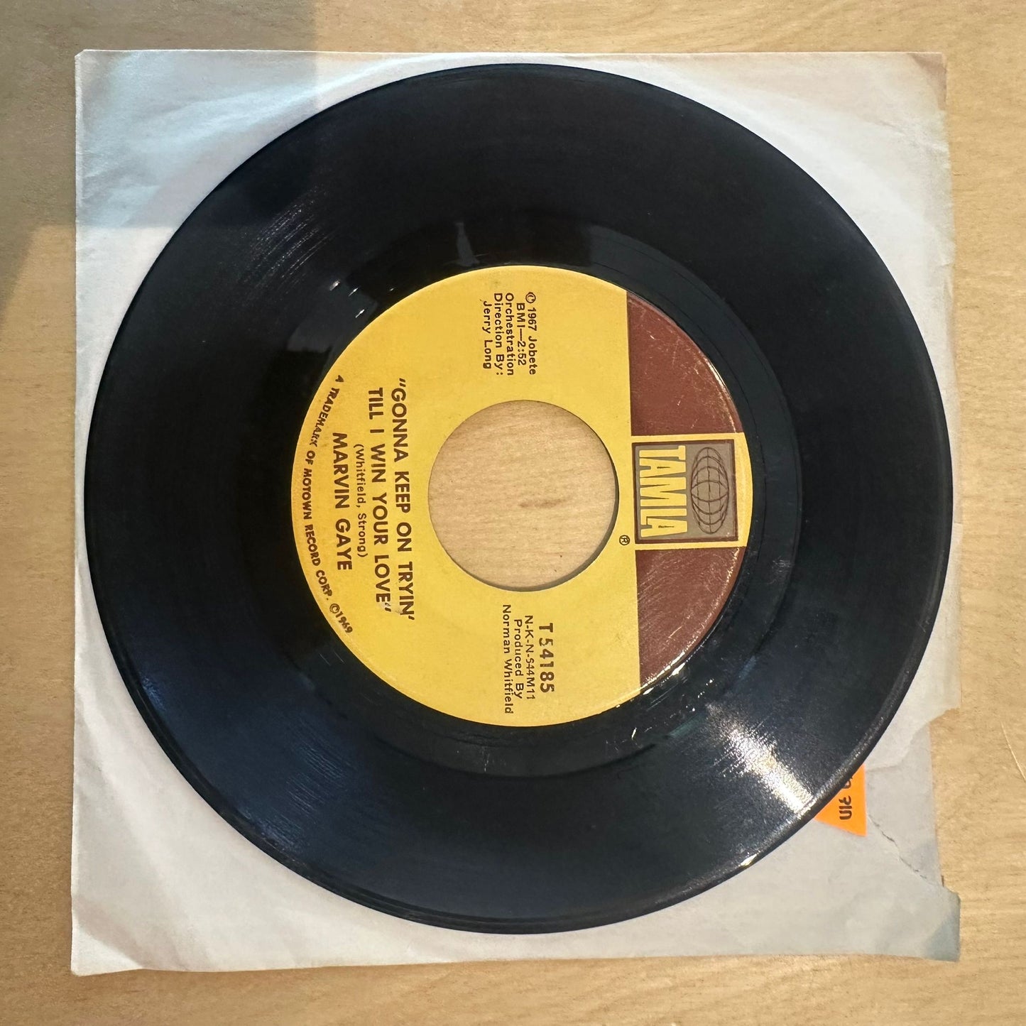 Marvin Gaye — That's The Way Love Is 7"