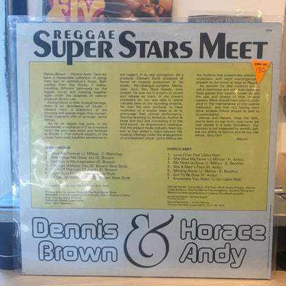 Dennis Brown & Horace Andy - Reggae Super Stars Meet