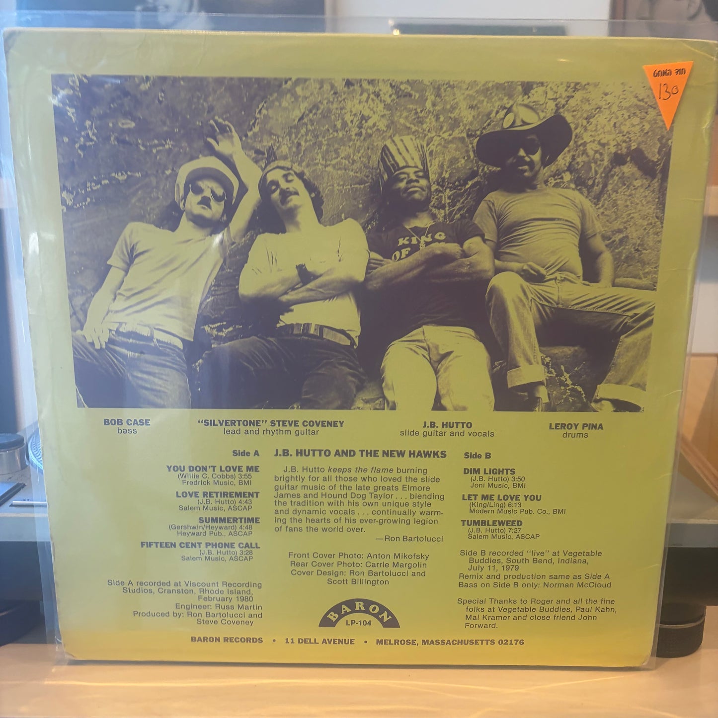 J.B. Hutto And The New Hawks - Keeper Of The Flame