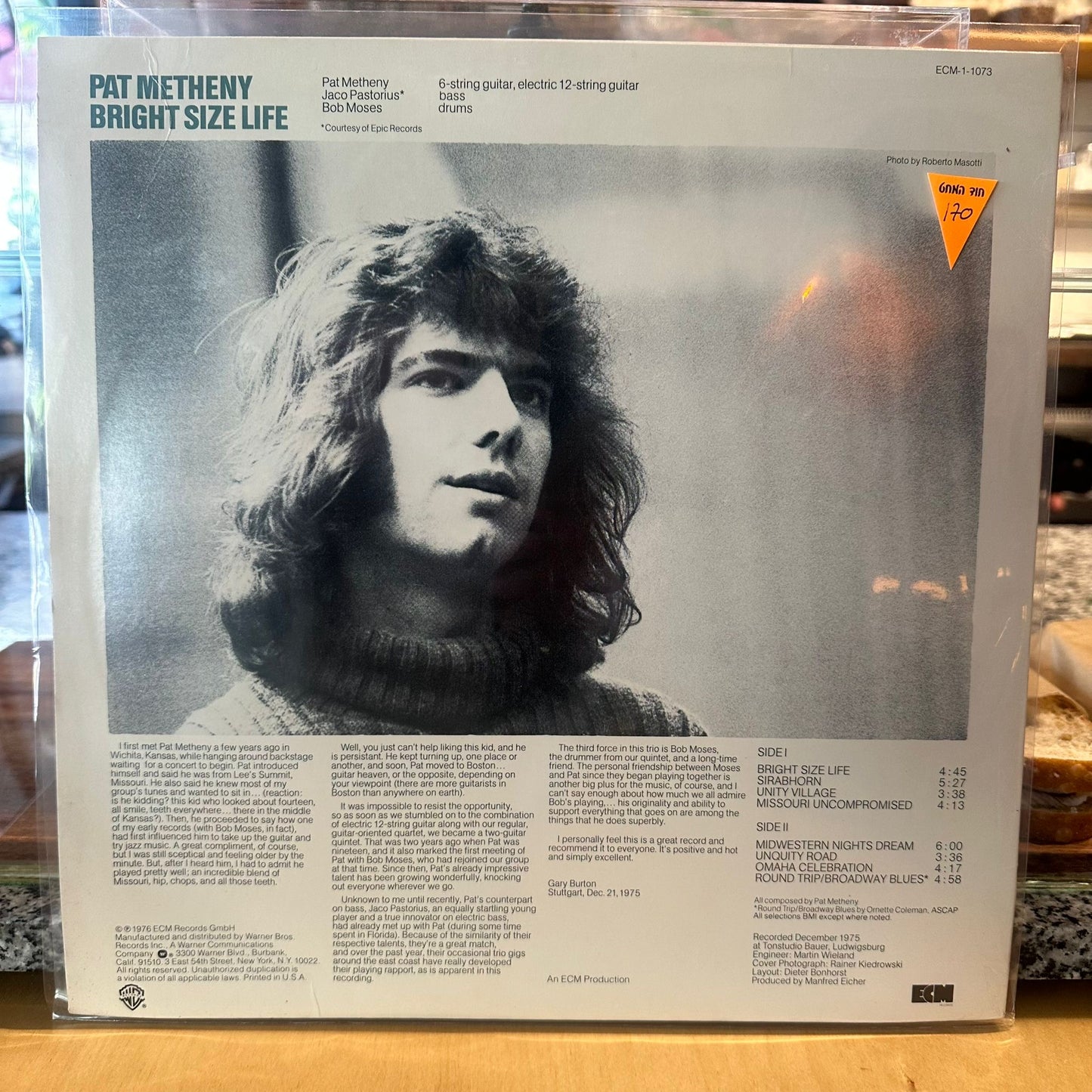 Pat Metheny – Bright Size Life