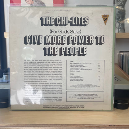 The Chi-Lites - (For God's Sake) Give More Power To The People