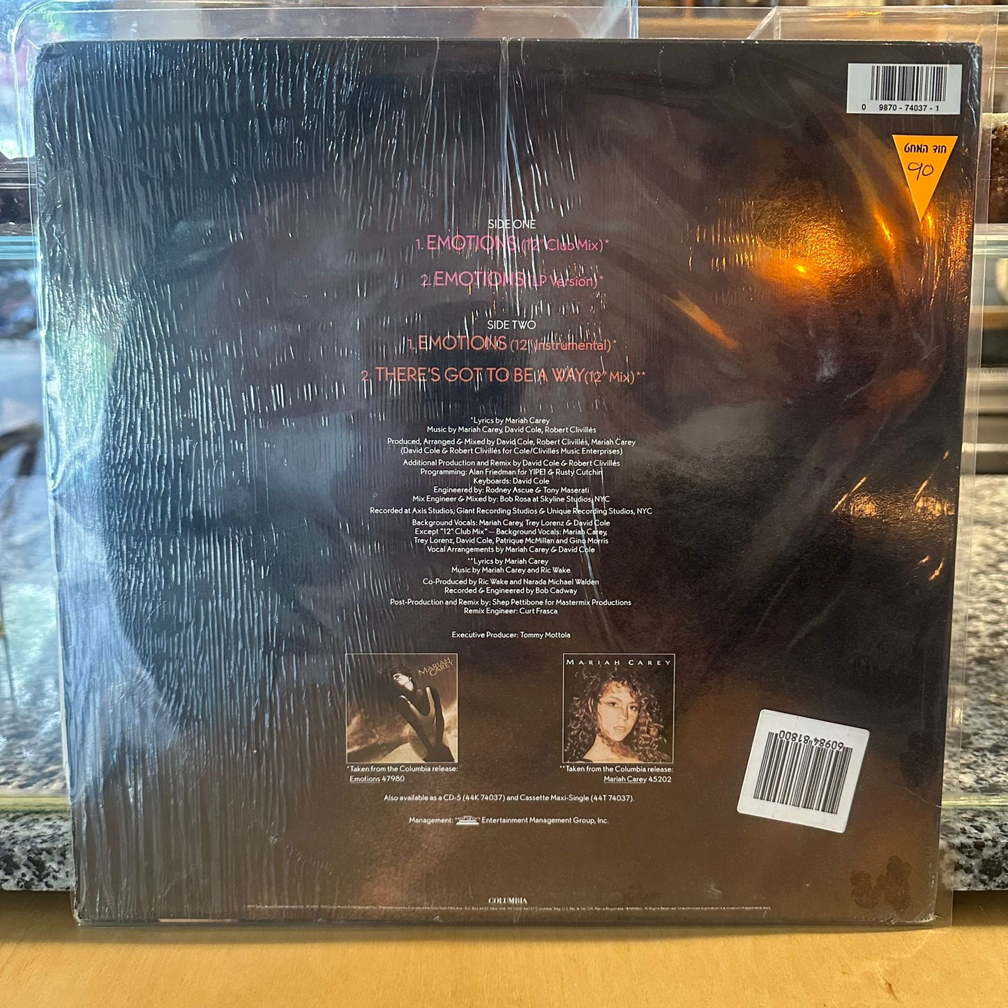 Mariah Carey – Emotions 12"