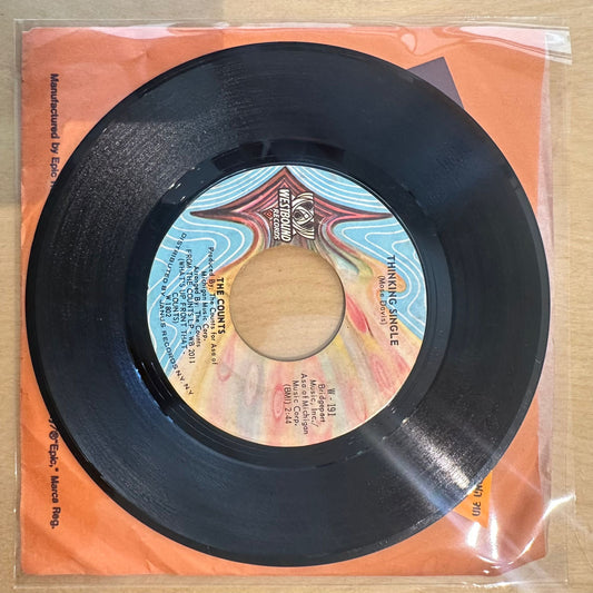 The Counts — Thinking Single / Why Not Start All Over Again 7"