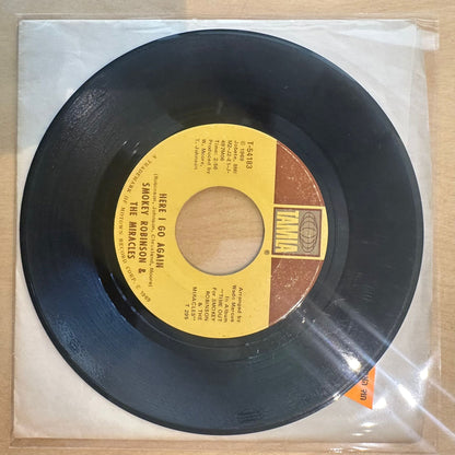 Smokey Robinson & The Miracles — Doggone Right / Here I Go Again 7"