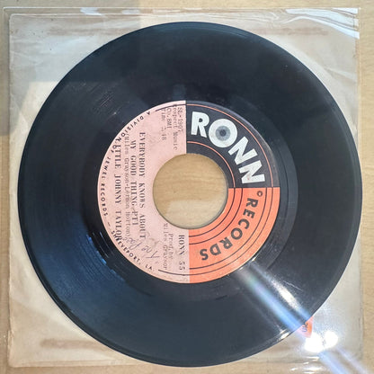 Little Johnny Taylor — Everybody Knows About My Good Thing 7"