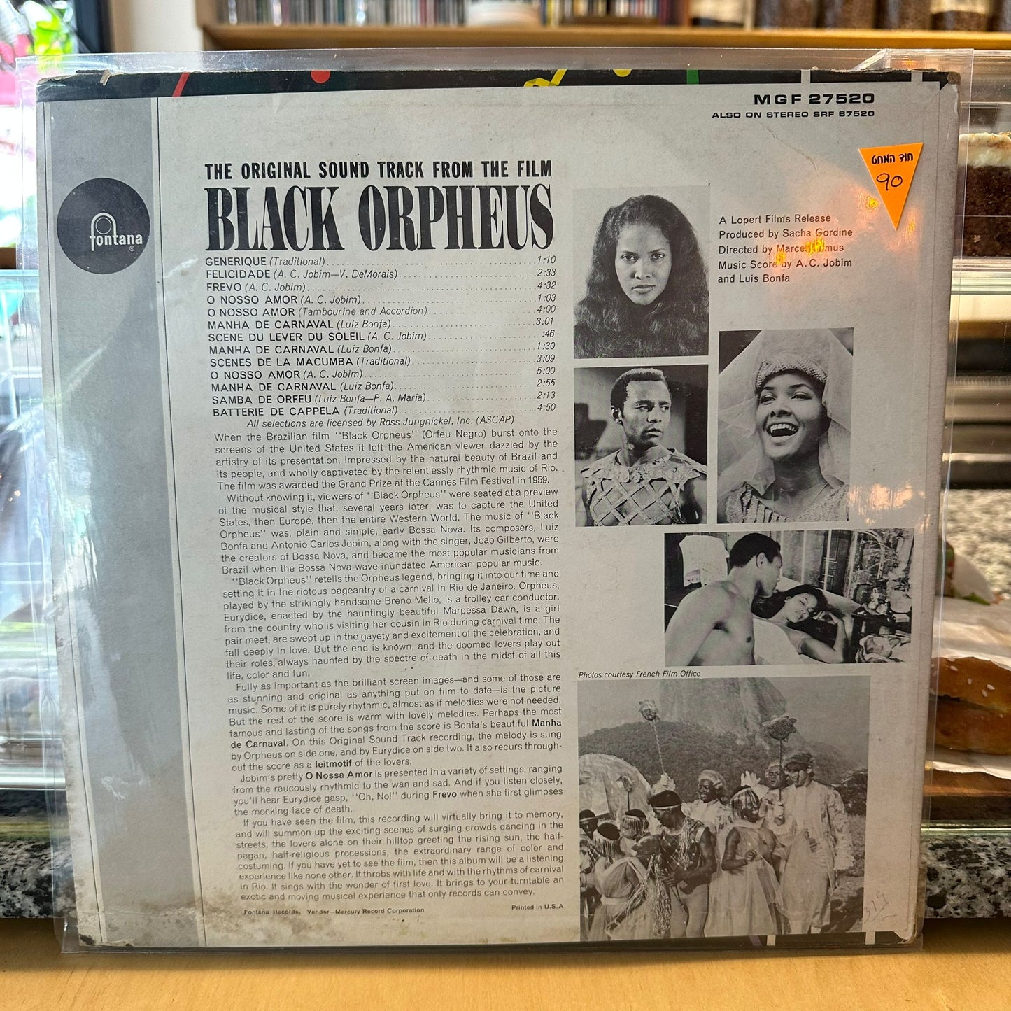 Antonio Carlos Jobim / Luiz Bonfá – The Original Soundtrack From The Film Black Orpheus