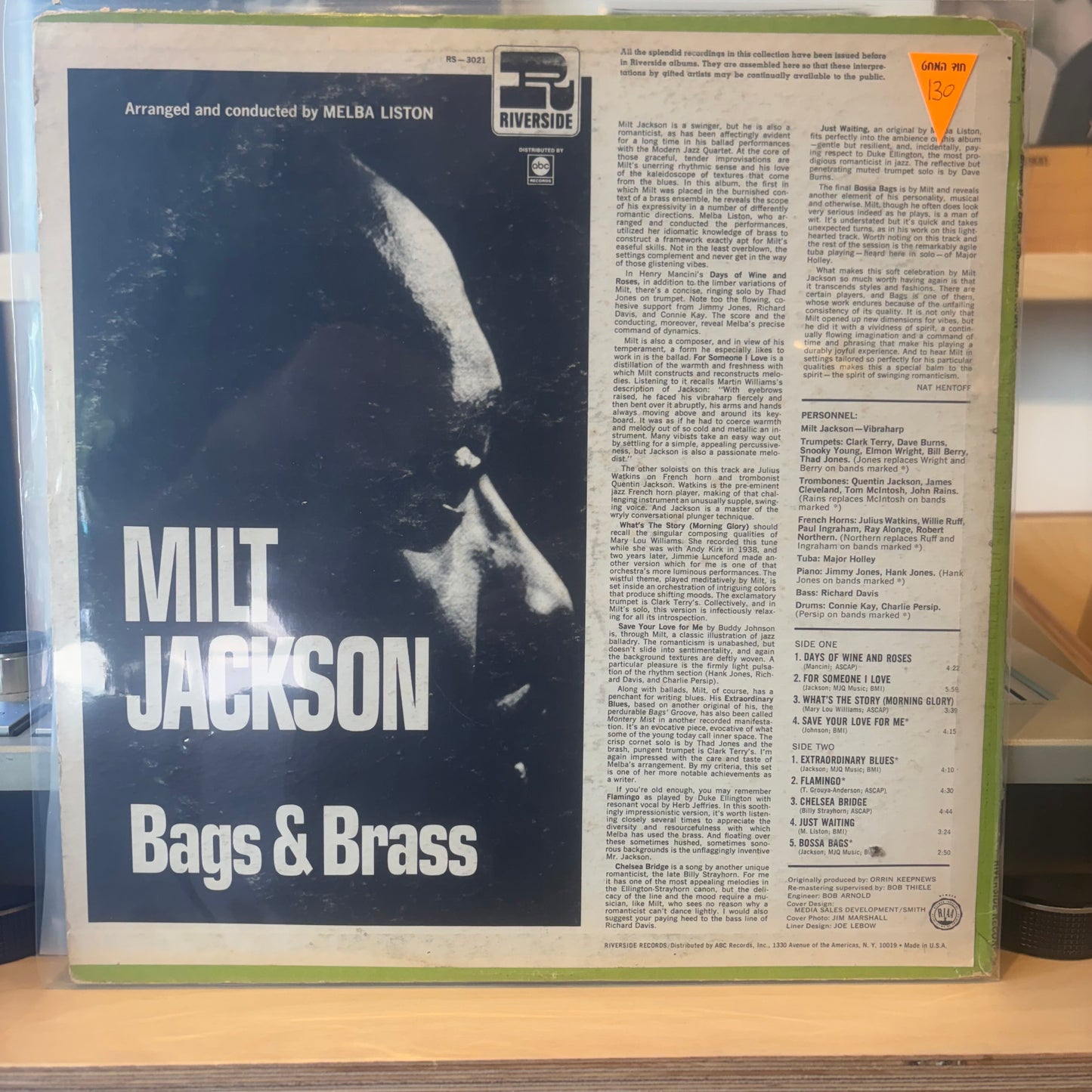 Milt Jackson - Bags & Brass
