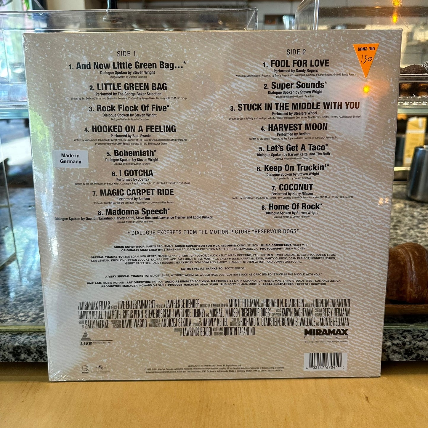 Soundtrack - Reservoir Dogs