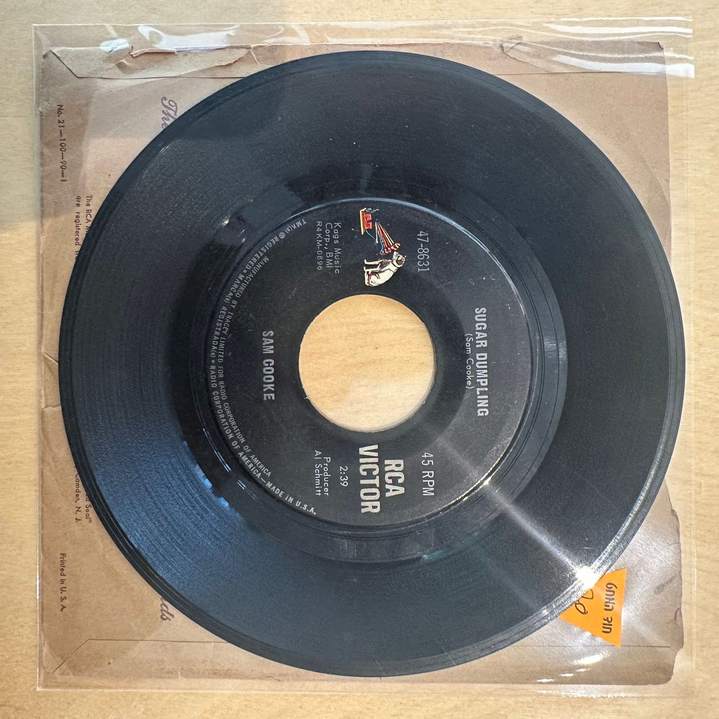 Sam Cooke — Sugar Dumpling 7"