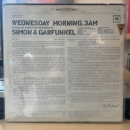 Simon & Garfunkel - Wednesday Morning, 3 A.M.