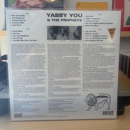 Yabby U, Prophets - Conquering Lion (Expanded Edition) (2LP)