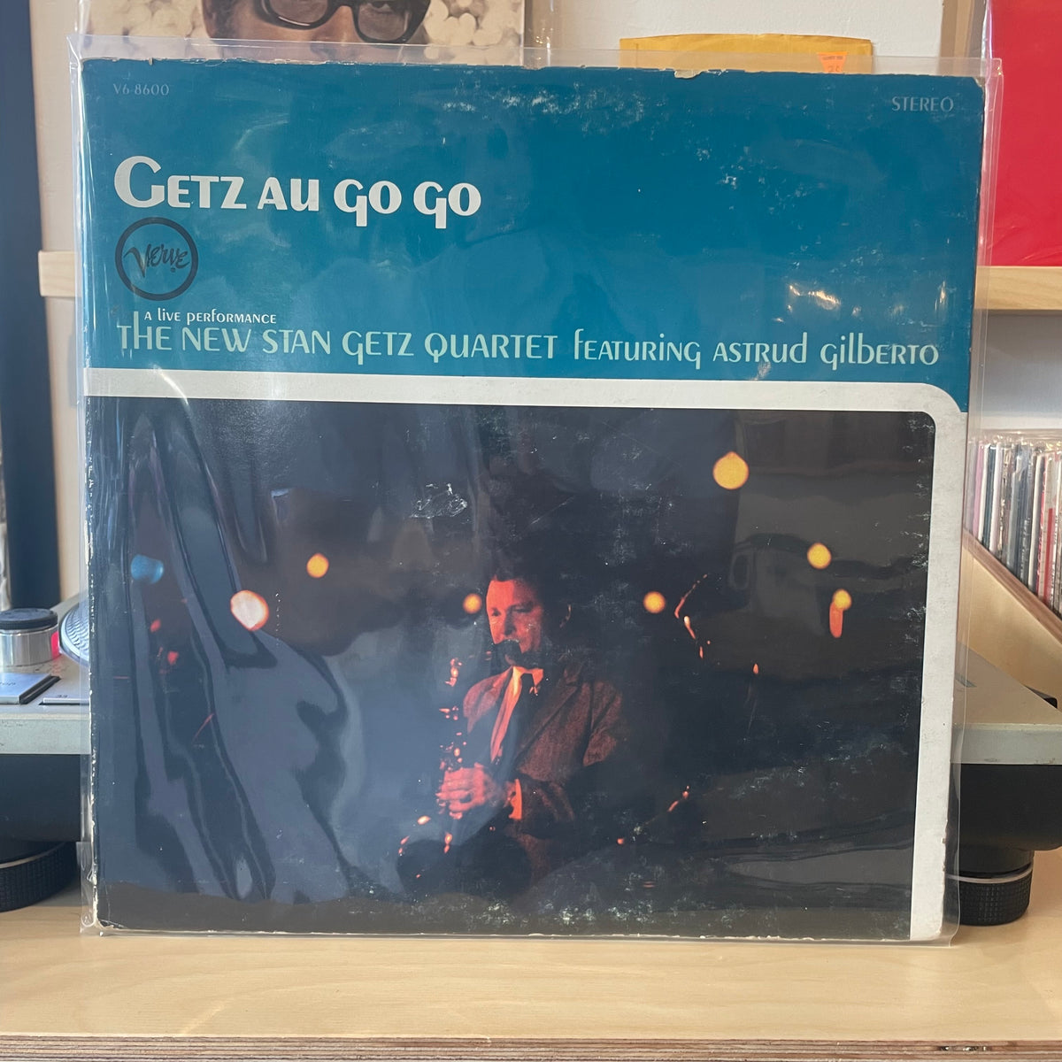 The New Stan Getz Quartet Featuring Astrud Gilberto - Getz Au Go Go