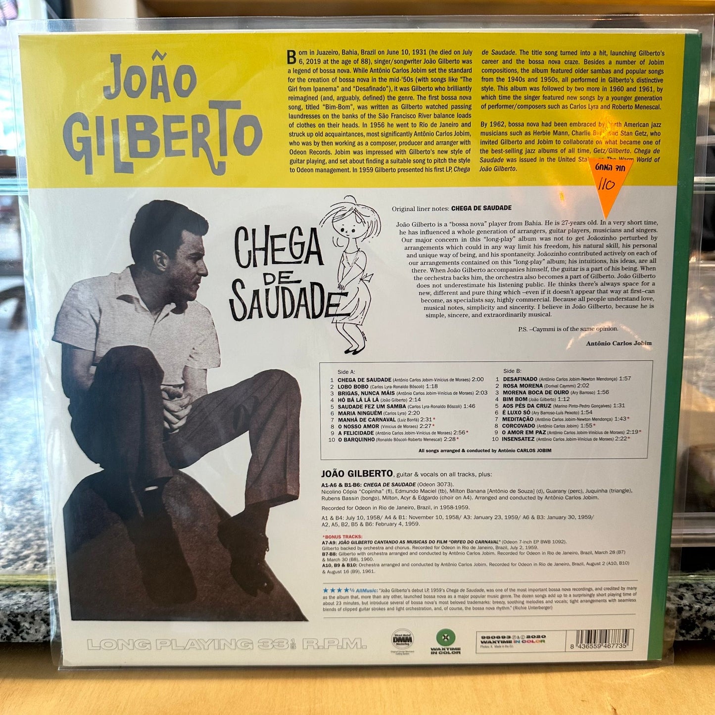 João Gilberto - Chega De Saudade