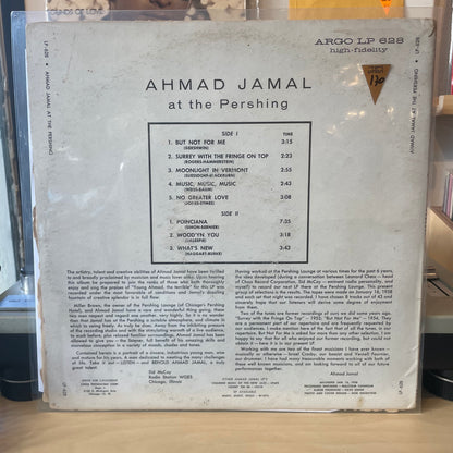 Ahmad Jamal Trio - Ahmad Jamal At The Pershing
