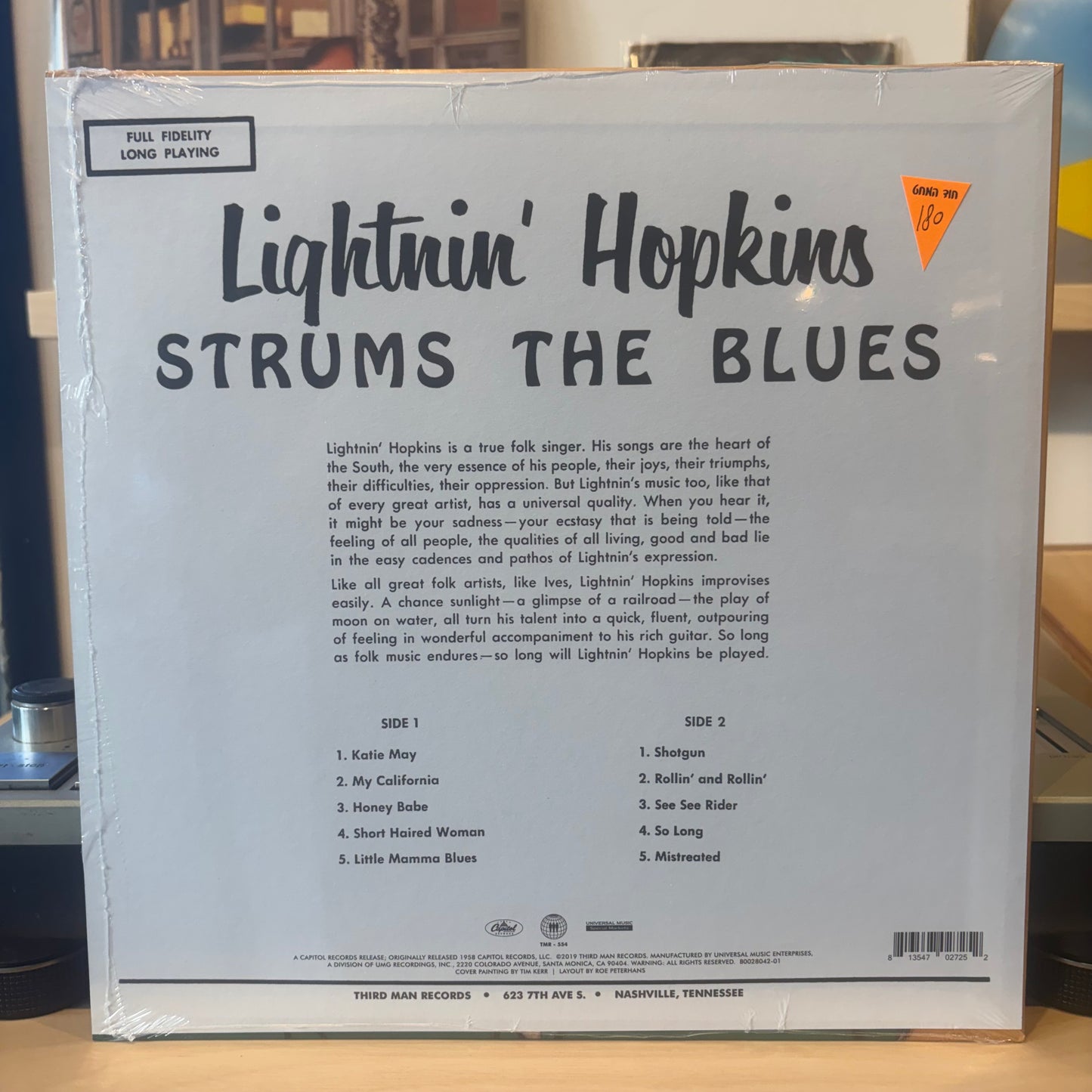 Lightnin' Hopkins - Strums The Blues