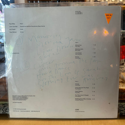 Paul Bley – Fragments