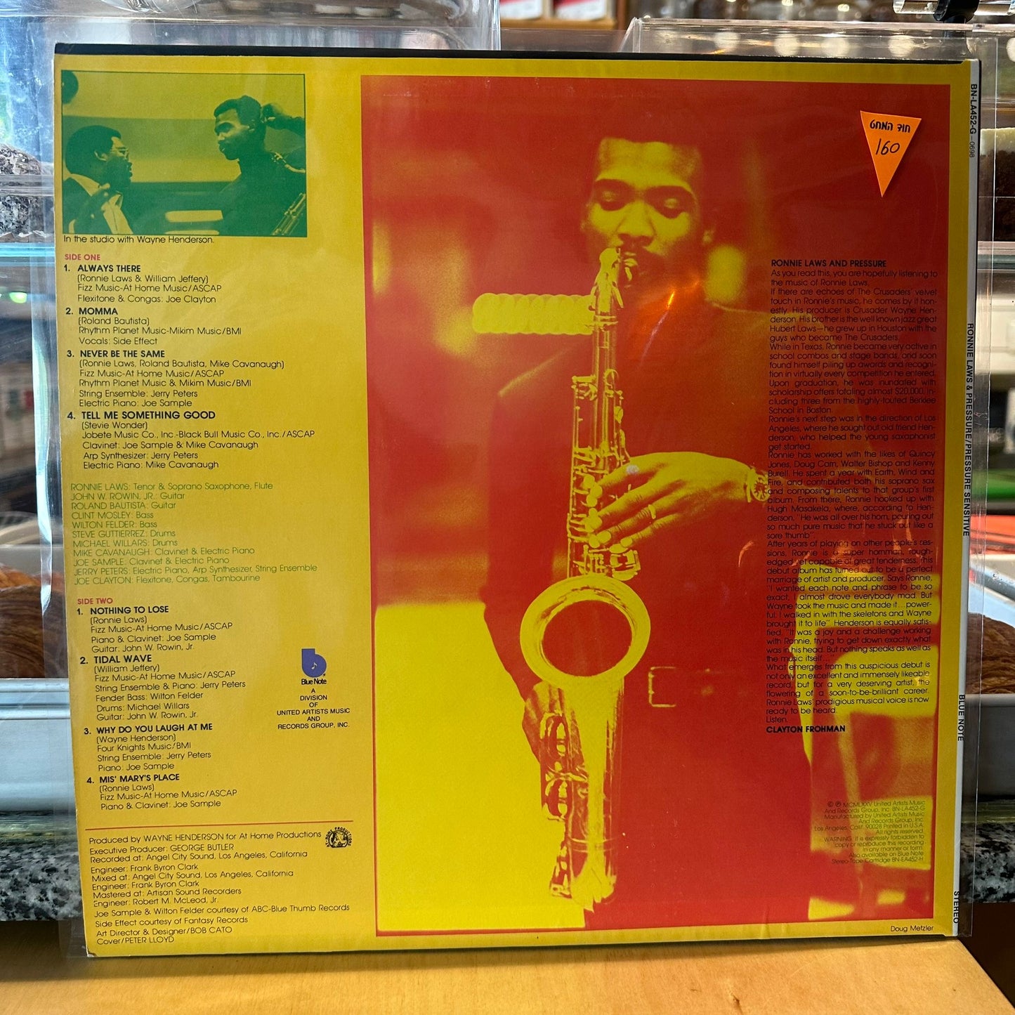 Ronnie Laws - Pressure Sensitive