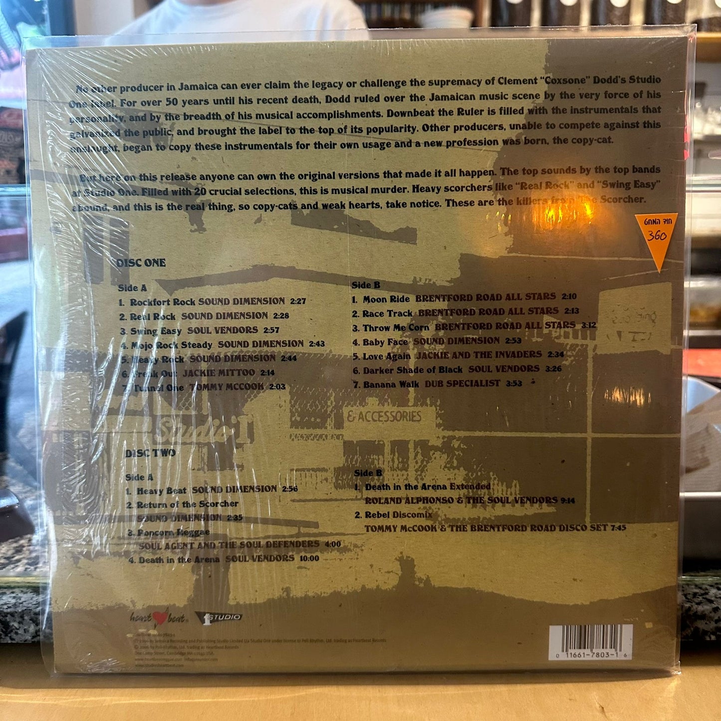 Various - Downbeat The Ruler - Killer Instrumentals From Studio One