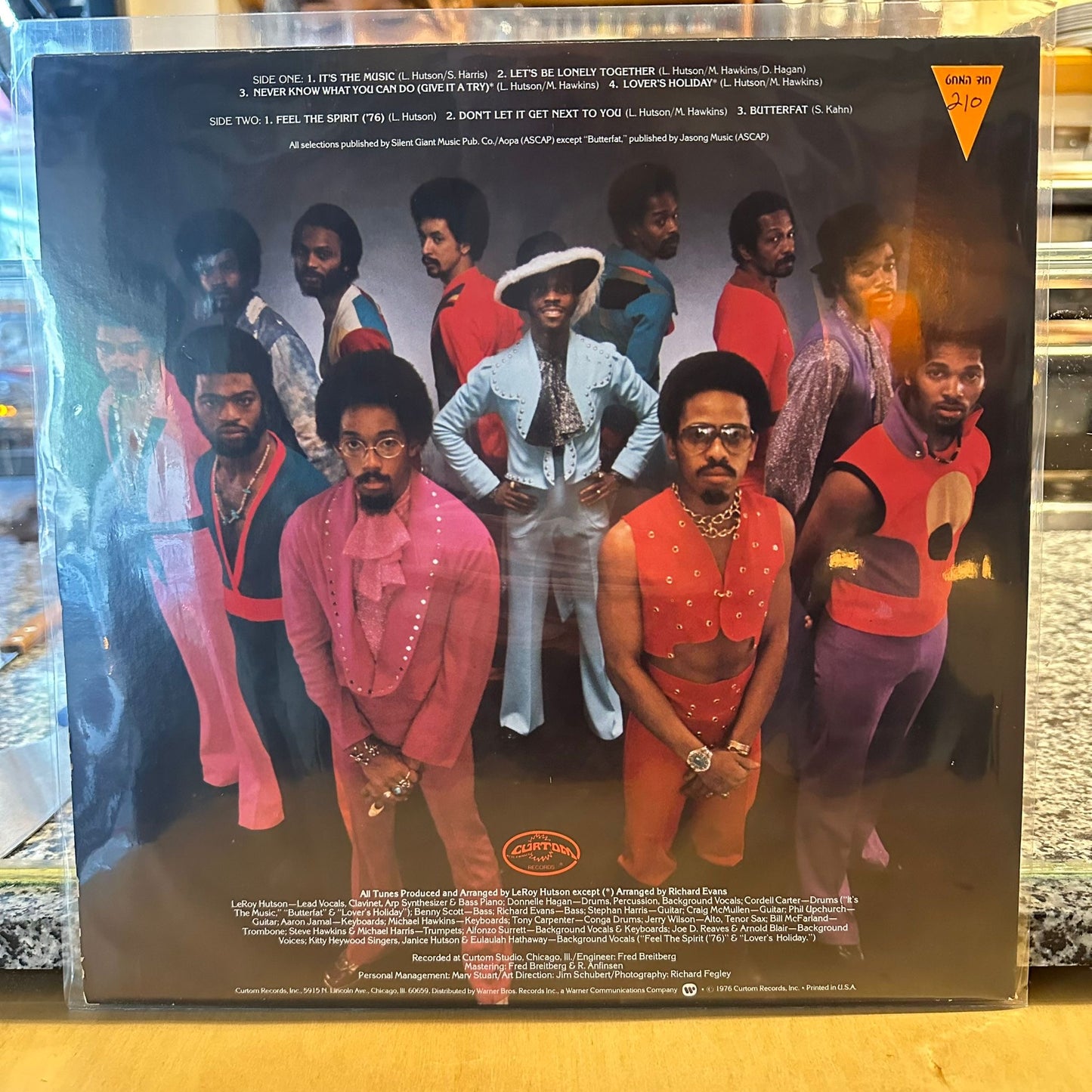 LeRoy Hutson Featuring The Free Spirit Symphony - Feel The Spirit