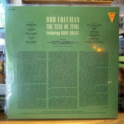 Bud Freeman Featuring Ruby Braff - The Test Of Time