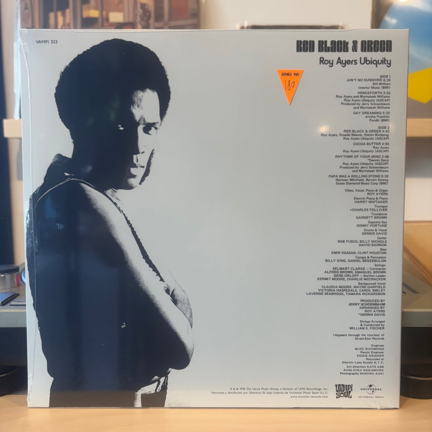 Roy Ayers Ubiquity - Red Black & Green
