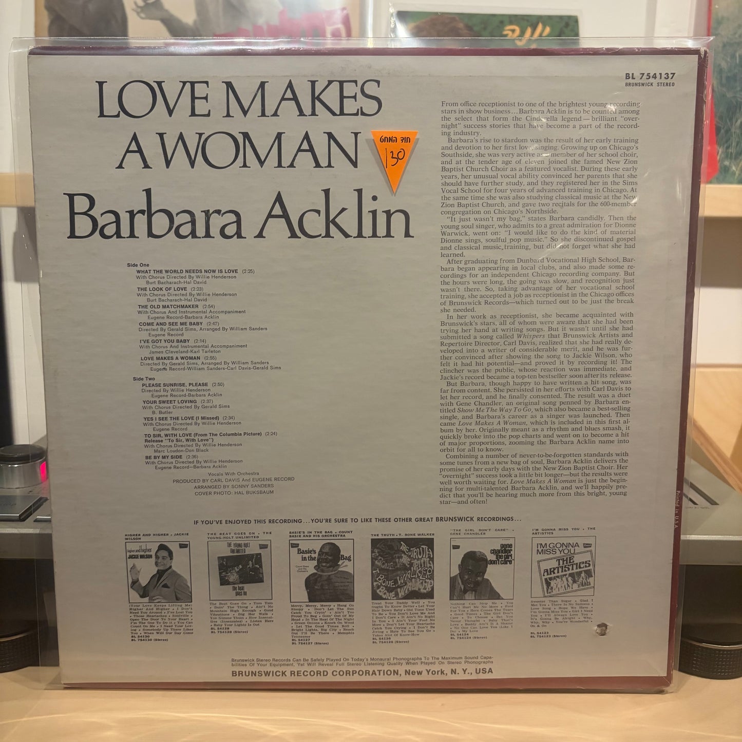 Barbara Acklin - love makes a woman