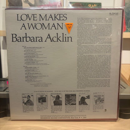 Barbara Acklin - love makes a woman