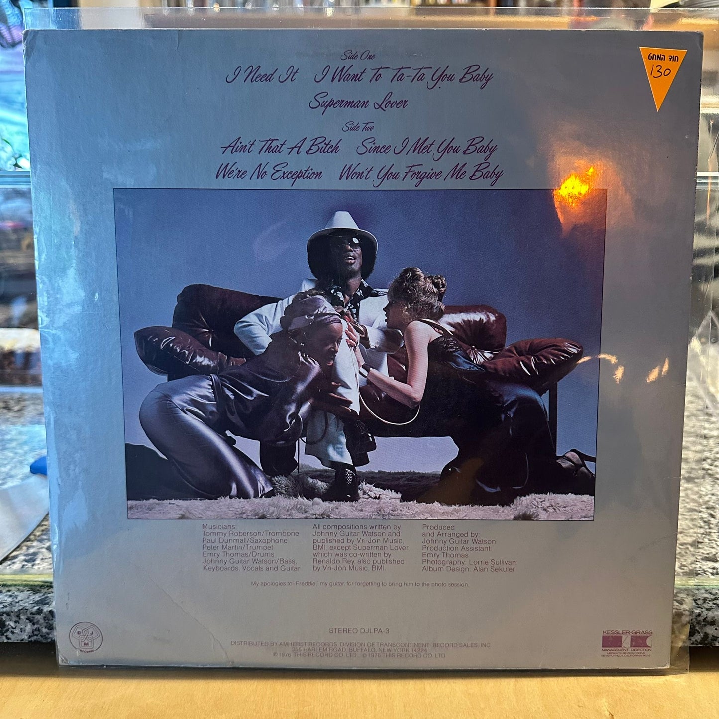 Johnny Guitar Watson – Ain’t That A Bitch