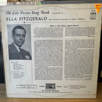 ella fitzgerald - sings the cole porter song book