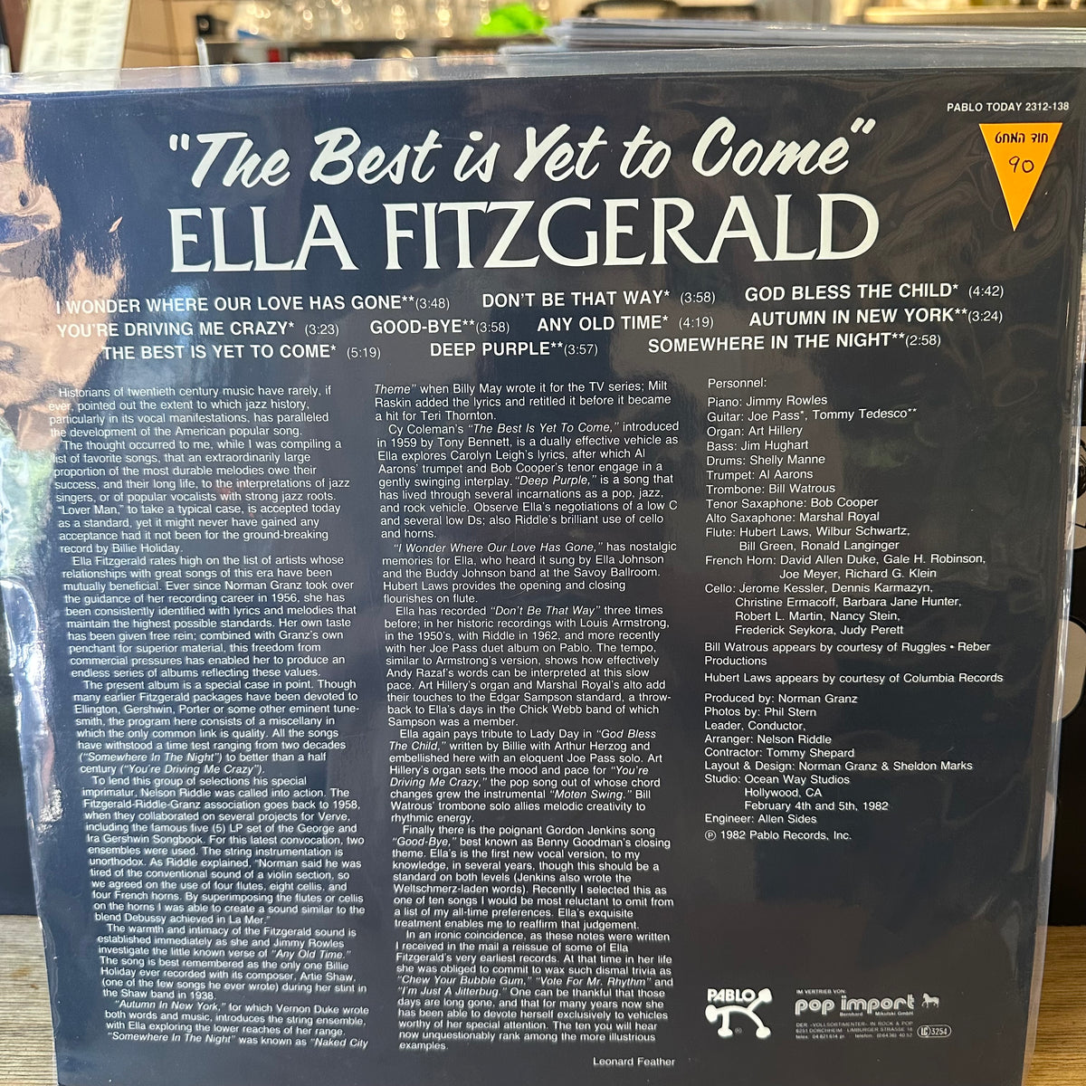 ella fitzgerald - the best is yet to come