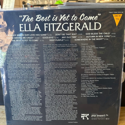 ella fitzgerald - the best is yet to come