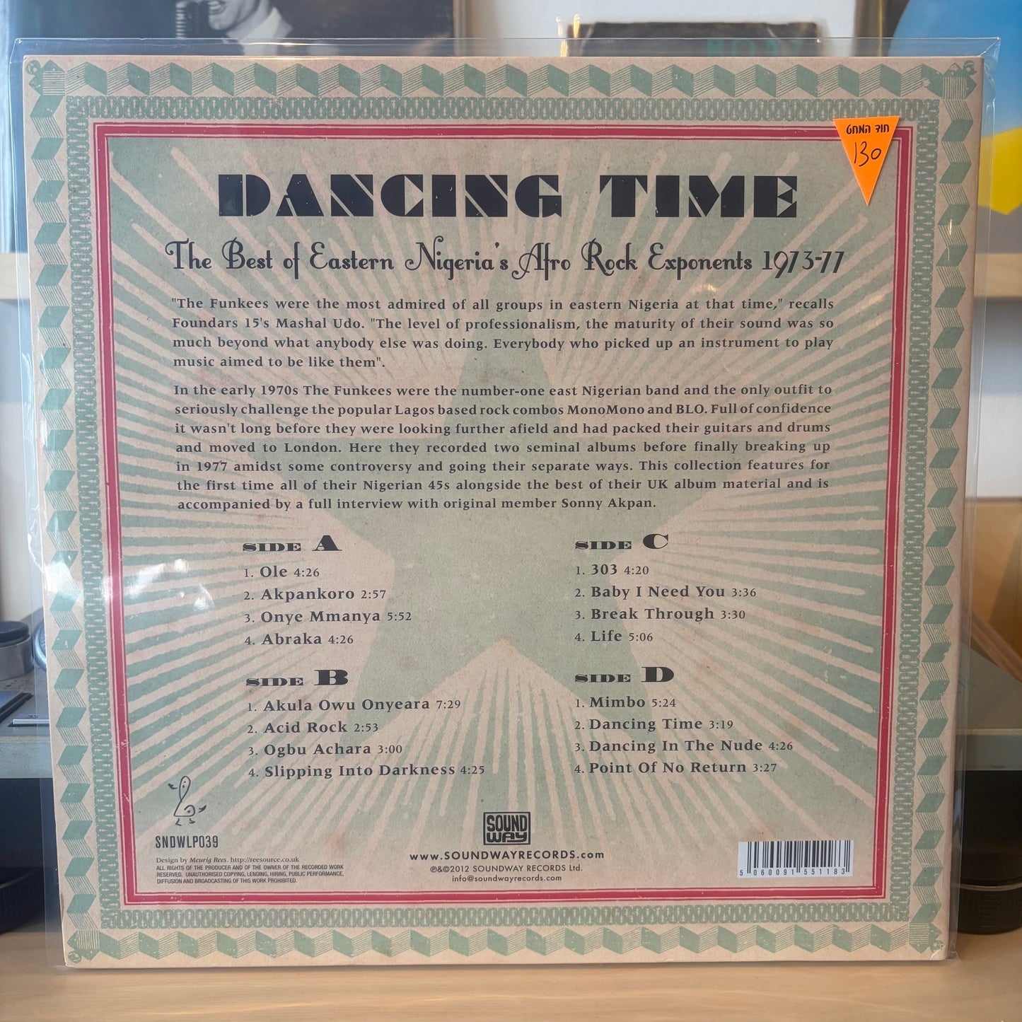 The Funkees - Dancing Time The Best Of Eastern Nigerias Afro Rock Exponents 1973-77