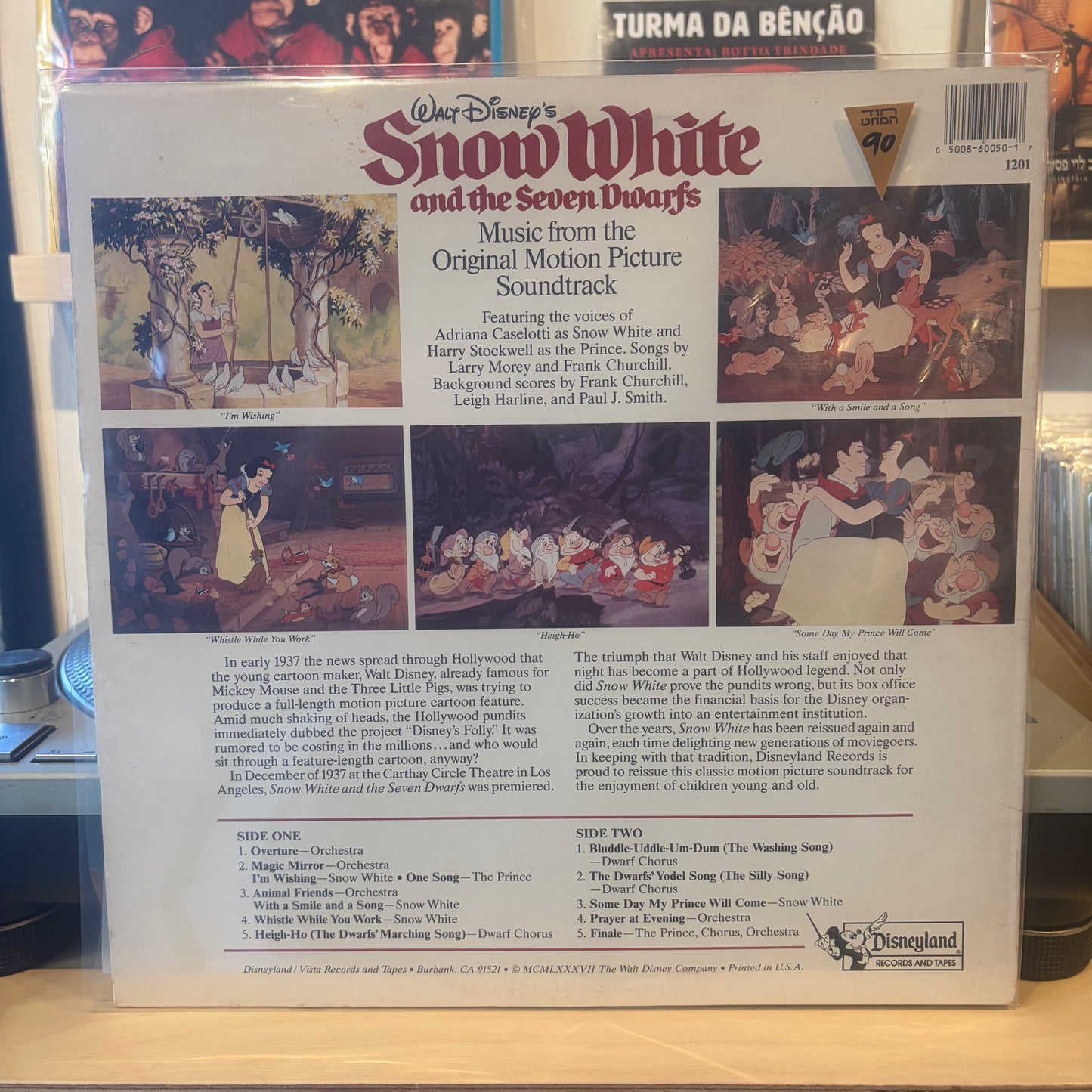 Various - Snow White And The Seven Dwarfs (Music From The Original Motion Picture Sound Track)