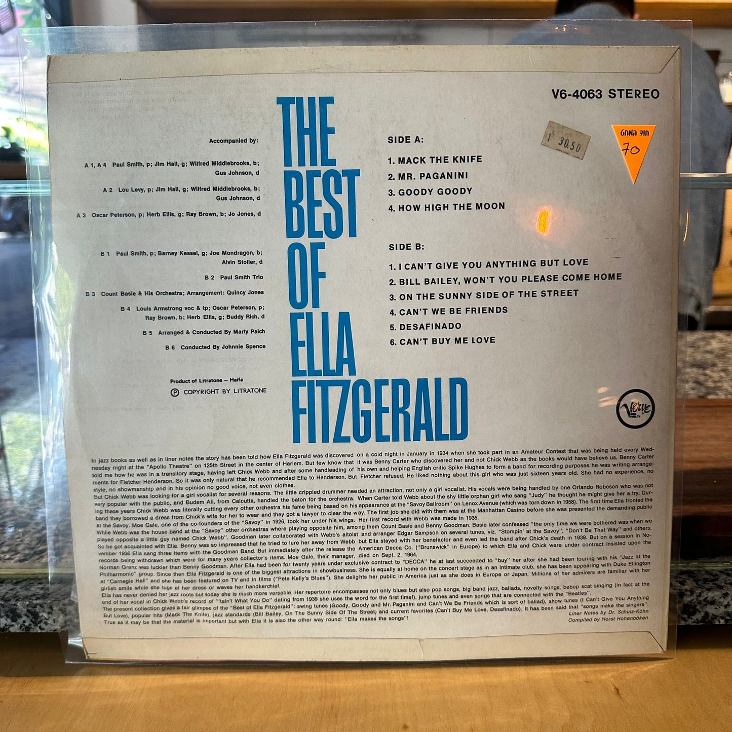 Ella Fitzgerald — The Best Of Ella Fitzgerald