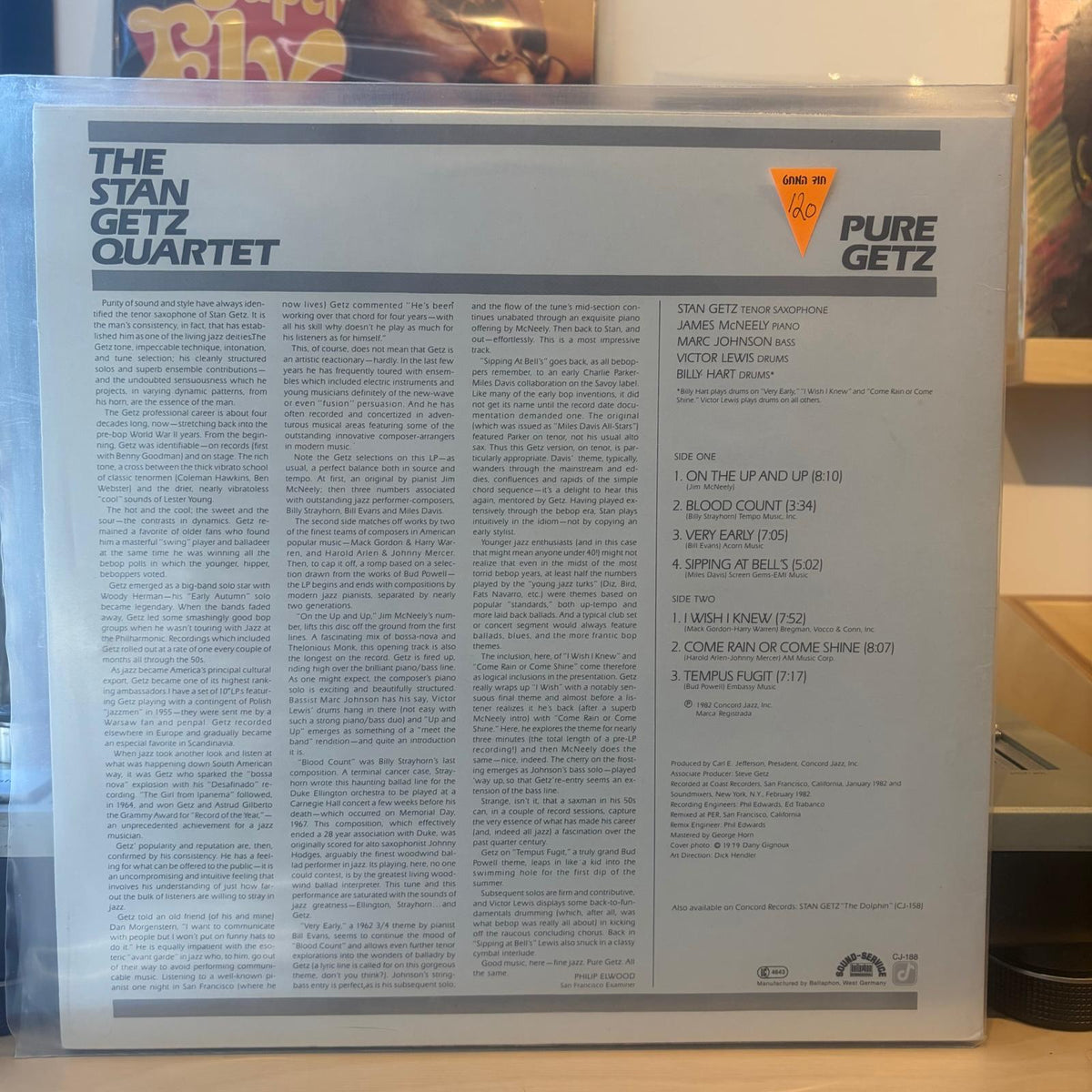 The Stan Getz Quartet - Pure Getz