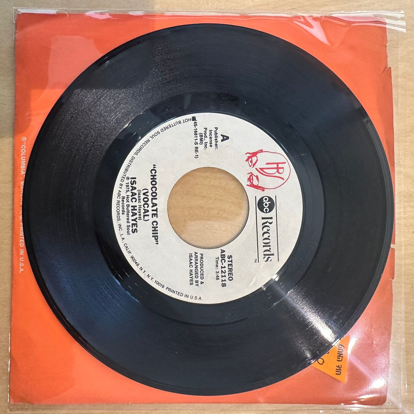 Isaac Hayes — Chocolate Chip 7"