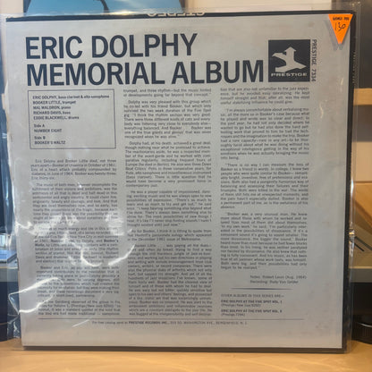 Eric Dolphy & Booker Little - Memorial Album Recorded Live At The Five Spot