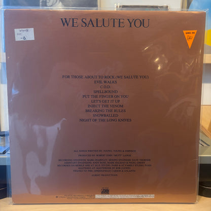 ACDC - For Those About To Rock We Salute You