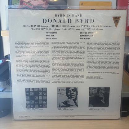 Donald Byrd - Byrd In Hand